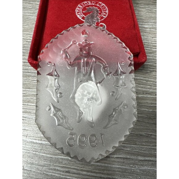 WATERFORD Crystal 12 Days Of Christmas Ornament 1995 IRELAND - Picture 3 of 4